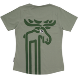 T-SHIRT SLIM FIT ELG GRØN 2