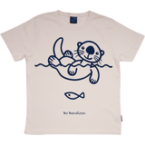 T-SHIRT ADULT SEA OTTER BEIGE