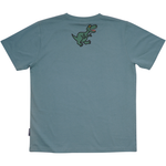 T-SHIRT VOKSEN T-REX GRØN 2