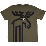 T-SHIRT VOKSEN ELG GRØN 2