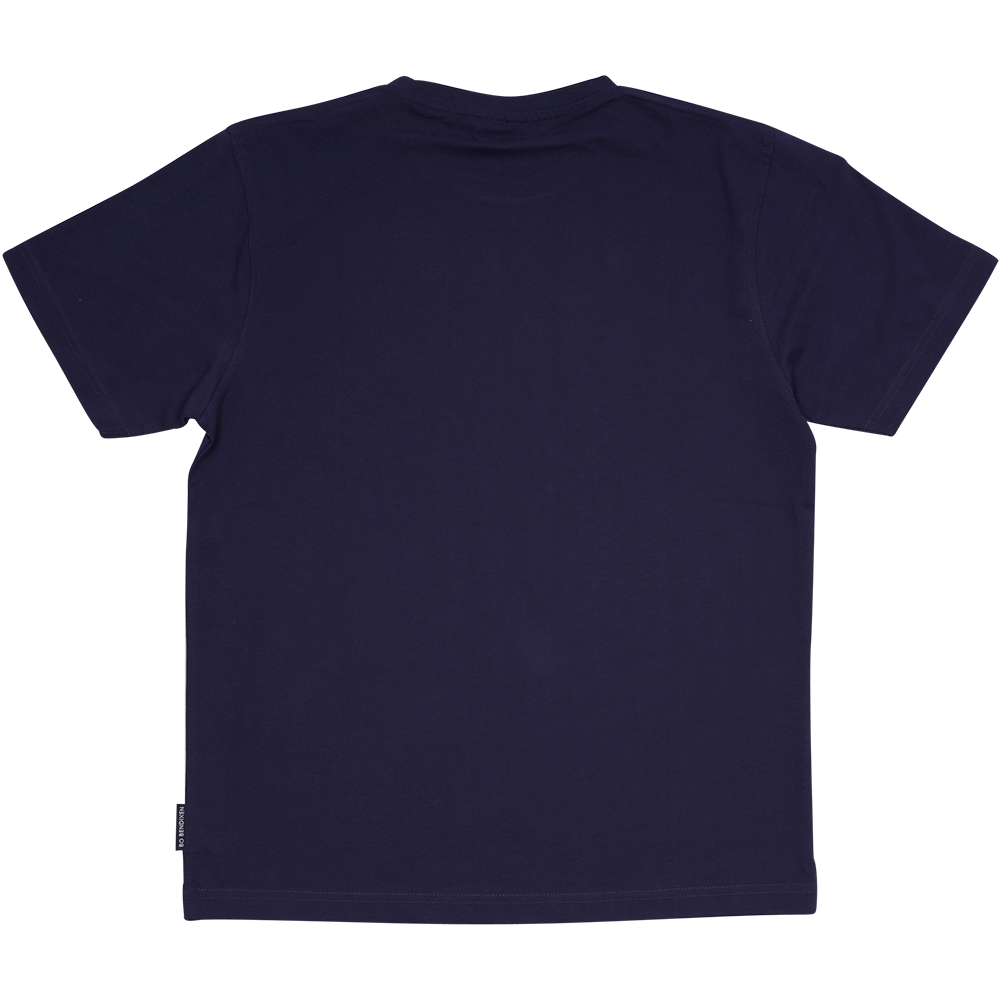 T-SHIRT VOKSEN VIKINGESKIB NAVY 2
