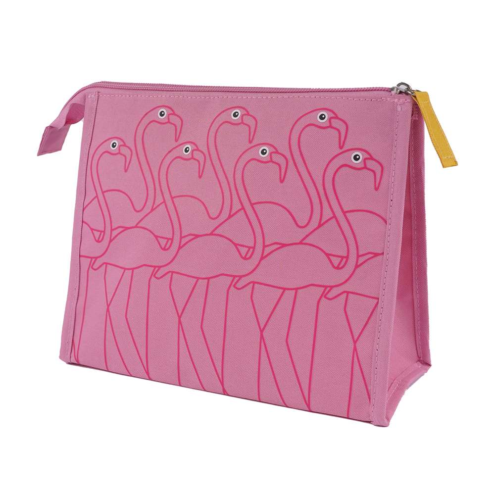 TOILETTASKE FLAMINGO PINK  2