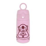 WATER BOTTLE THERMO KIDS SEA OTTER WITH BABY