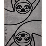 TOWEL LAZY GUY GRAY 100x150