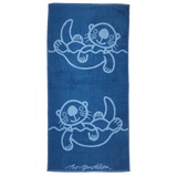 TOWEL SEA OTTER BLUE 50 x 100